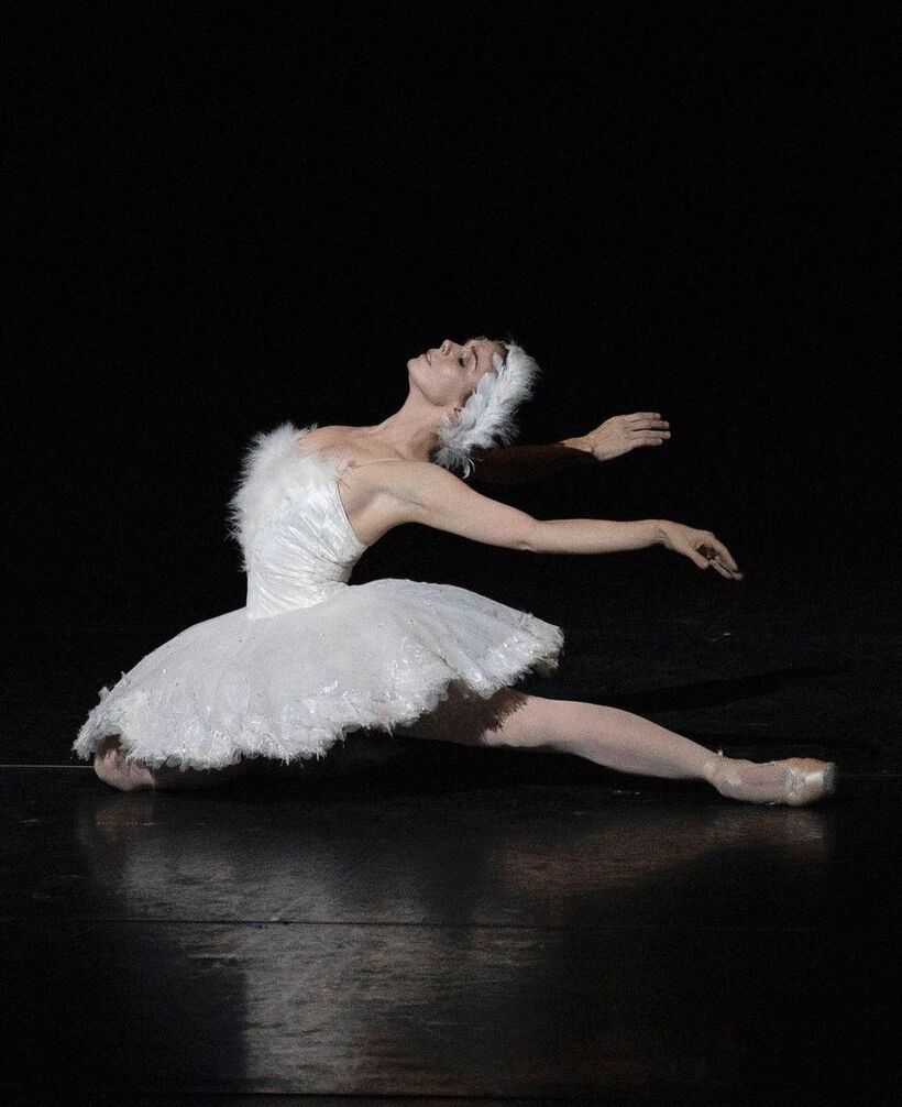 Umírající labuť (Natalia Osipova). Foto: Andrei Uspensky.